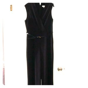 Calvin Klein full length pants jump suit